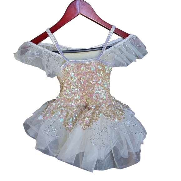 A Wish Come True “Humble and Kind” Short Tutu Dance Costume Size: Small Child - Picture 3 of 6